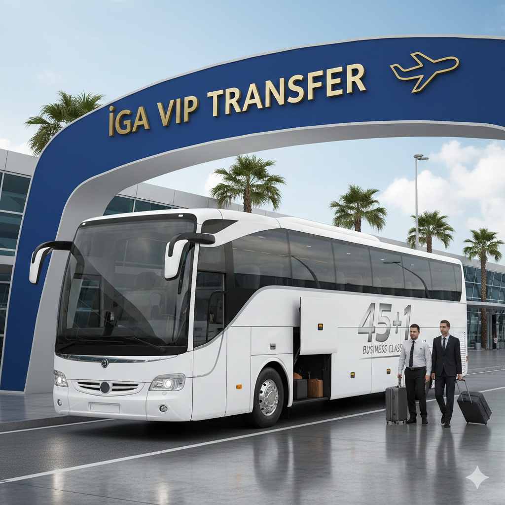 45+1 VIP Otobüs Transfer Hizmeti